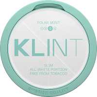 Buy KLINT Order online pouches Polar nicotine Mint 14% save - 