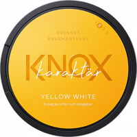 Knox Karaktär Yellow White