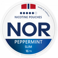NOR Peppermint 16mg Slim