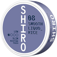 Shiro #08 Smooth Liquorice Low