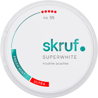 Skruf Superwhite no.55 Fresh Mint Ultra Strong
