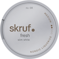 Skruf Fresh no. 8 Nordic Liquorice Medium