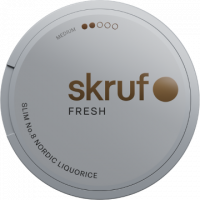 Skruf Fresh no. 8 Nordic Liquorice Medium