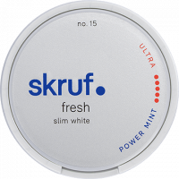 Skruf Fresh No. 15 Power Mint Ultra Strong