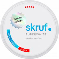 Skruf Superwhite Fresh Freeze Ultra Strong Limited Edition