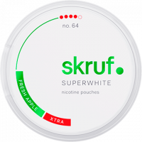Skruf Superwhite no.64 Fresh Apple Xtra Strong