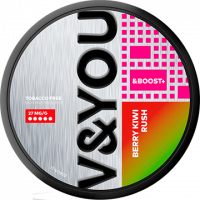 V&YOU Boost+ Berry Kiwi Rush
