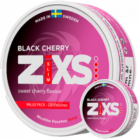 ZiXS Black Cherry Jumbo Can 16mg Slim