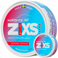 ZiXS North Ice-66 Jumbo Can 16mg Slim