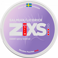 ZiXS Salmiak/Licorice 8mg Slim