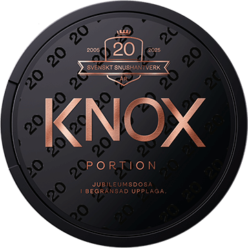 Knox Original Portion 20 års Jubileumsdosa
