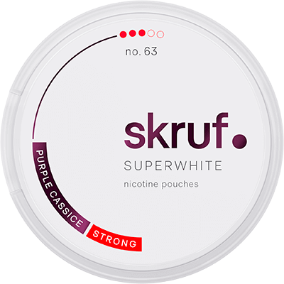 Skruf Superwhite no.63 Purple Cassice Strong