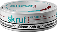 Skruf Slim Fresh Xtra Strong White
