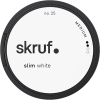 Skruf no. 25 Slim White Medium