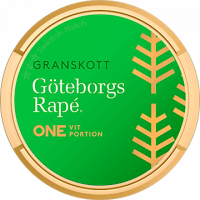 Göteborgs Rapé ONE Granskott Strong White