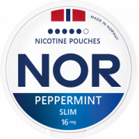 NOR Peppermint 16mg Slim