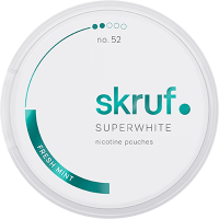 Skruf Superwhite no.52 Fresh Mint Medium