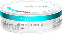 Skruf Super White Slim Fresh Extra Strong #4