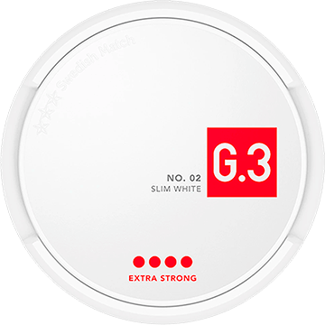 G.3 No:02 Extra Strong Slim White