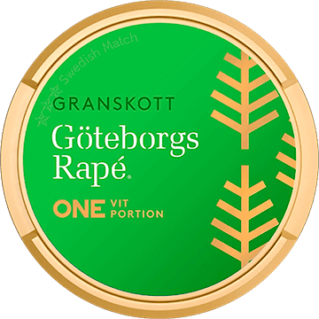 Göteborgs Rapé ONE Granskott Strong White