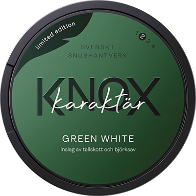 Knox Karaktär Green White Limited Edition Top