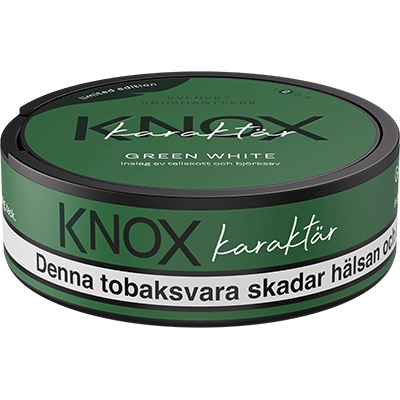 Knox Karaktär Green White Limited Edition