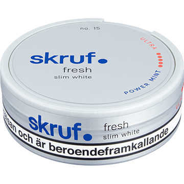 Skruf Fresh No. 15 Power Mint Ultra Strong Front