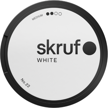 Skruf no. 22 White Medium