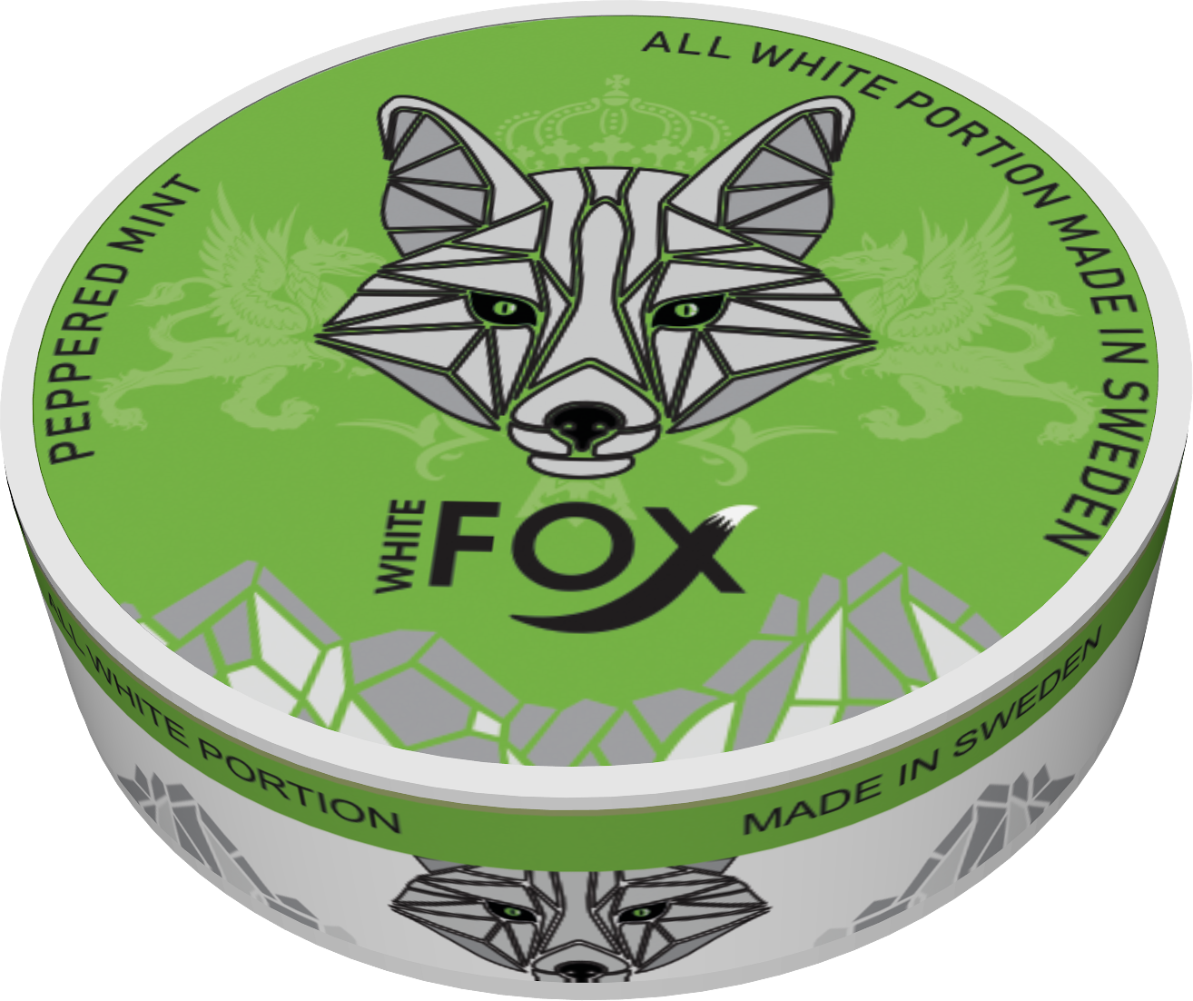 White Fox Peppered Mint Slim