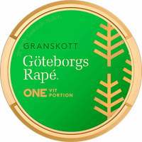Göteborgs Rapé ONE Granskott Strong White