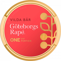 Göteborgs Rapé ONE Vilda Bär Strong White