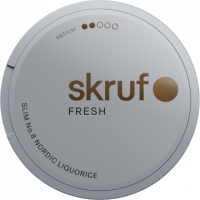 Skruf Fresh no. 8 Nordic Liquorice Medium