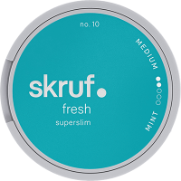 Skruf Fresh no. 10 Mint Superslim Medium