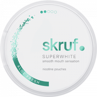 Skruf Superwhite Aloe Fresh Medium Slim