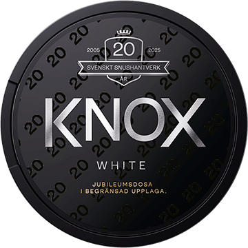 Knox White Portion 20 års Jubileumsdosa