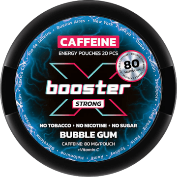 Buy X Booster Bubble Gum 80mg - Order online & save 13%